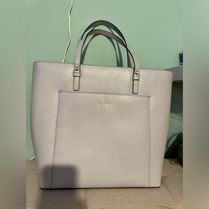 EUC Light Gray Kate Spade Grand Street Tote